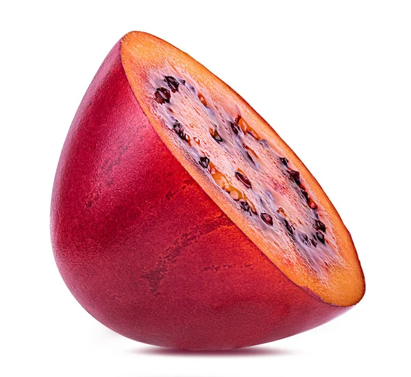 Tamarillo Isolerad Vit Bakgrund — Stockfoto