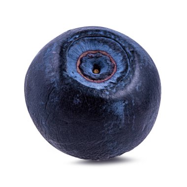 Beyaz, arka plan izole taze yaban mersini