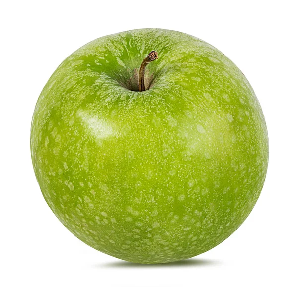 Äpple Vit Bakgrund — Stockfoto