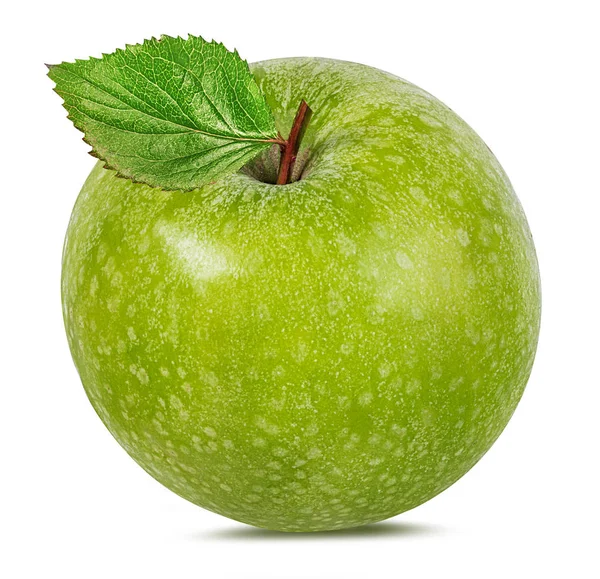 Apfel Auf Weißem Hintergrund — Stockfoto