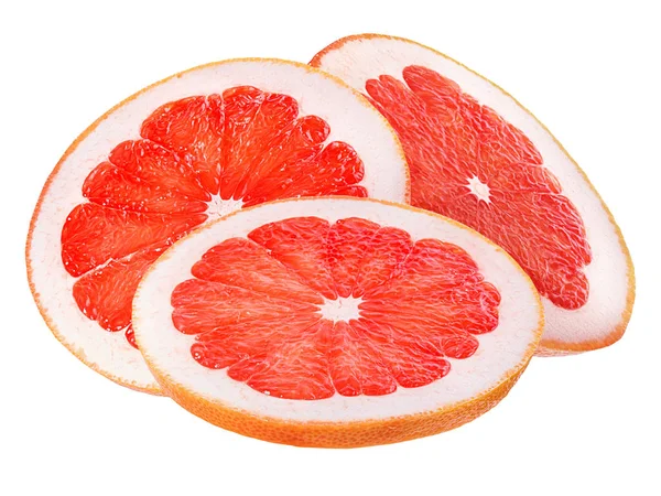 Grapefruit Isolated White Background — Stock Photo, Image