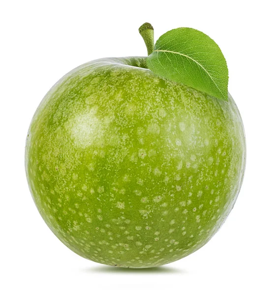 Apfel Auf Weißem Hintergrund — Stockfoto