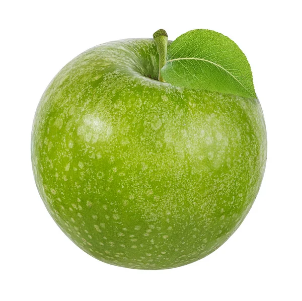 Apfel Auf Weißem Hintergrund — Stockfoto