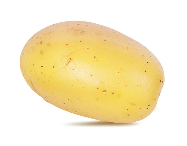 Aardappel Geïsoleerd Witte Achtergrond — Stockfoto