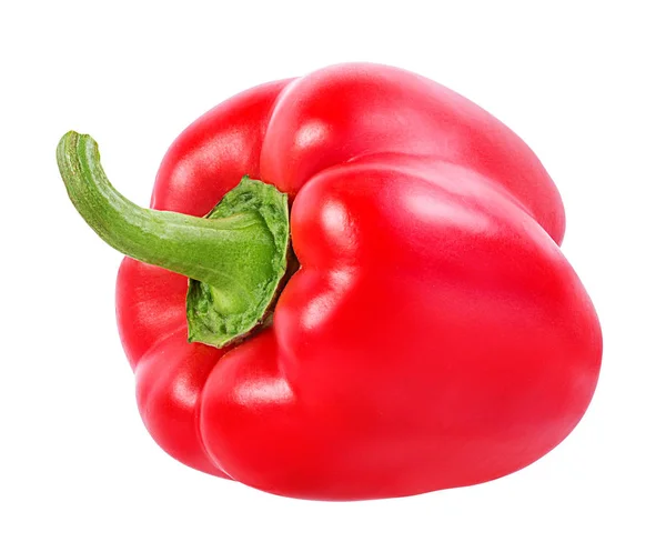 Paprika Isoliert Mit Schnittpfad — Stockfoto