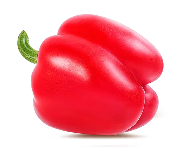 Paprika Isoliert Mit Schnittpfad — Stockfoto