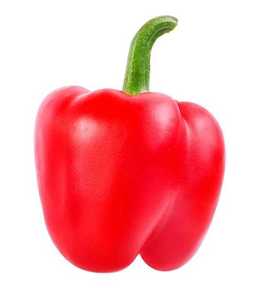 Paprika Isoliert Mit Schnittpfad — Stockfoto