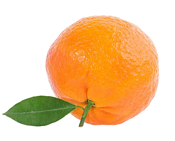 Mandarinky Nebo Mandarinky Ovoce Izolované Bílém Pozadí — Stock fotografie