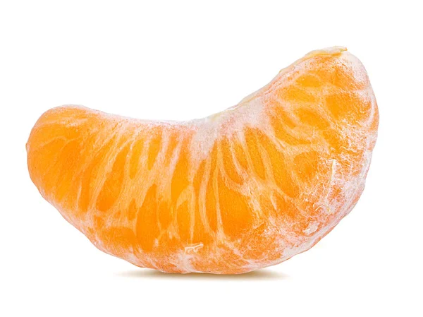 Tangerine Mandarin Fruit Isolated White Background — Stock Photo, Image