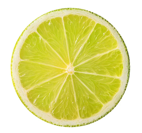 Lime Isolated White Background — Stock Photo, Image