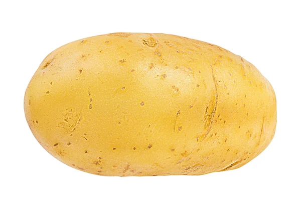 Potatis Isolerad Vit Bakgrund — Stockfoto