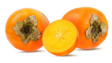 Beyaz arkaplanda yalıtılmış hurma meyvesi