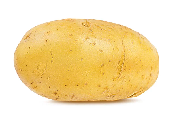 Potatis Isolerad Vit Bakgrund — Stockfoto