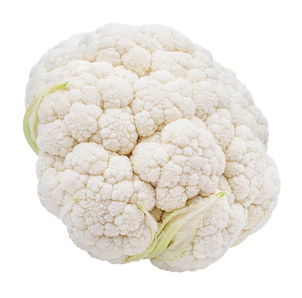 Cauliflower Isolated White Background Clipping Path — Stock Photo, Image