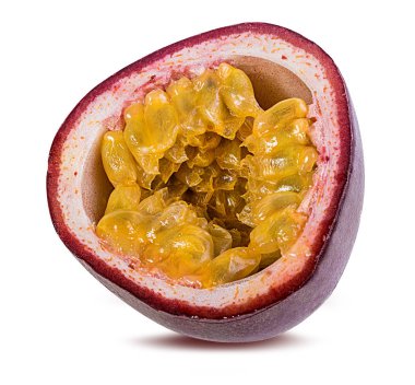 Passion Fruit beyaz arka plan üzerinde izole.