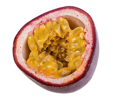 Passion Fruit beyaz arka plan üzerinde izole.