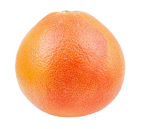 Fehér Alapon Izolált Grapefruit — Stock Fotó