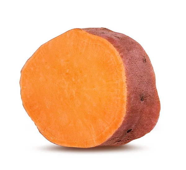 Sweet Potato White Background — Stock Photo, Image