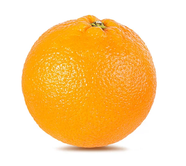 Ripe Orange Isolated White Background — Stock Photo, Image