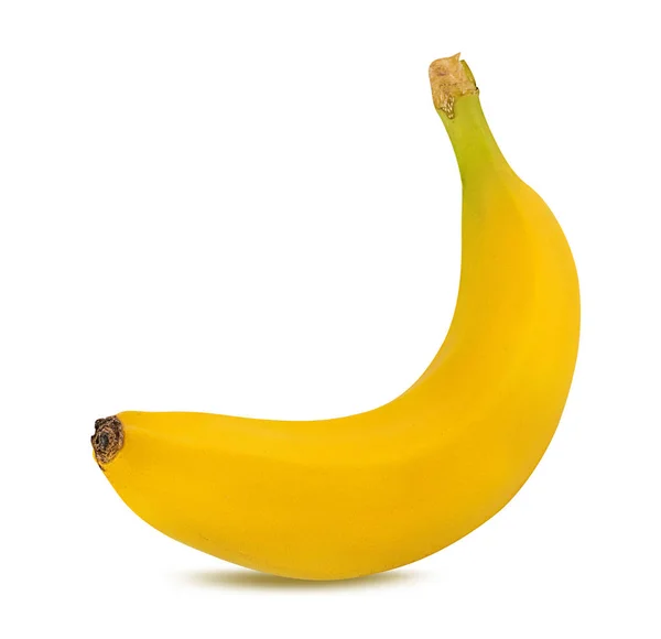 Banane Isolate Sfondo Bianco — Foto Stock