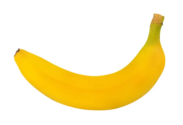 Бананы Изолированы Белом Фоне — стоковое фото