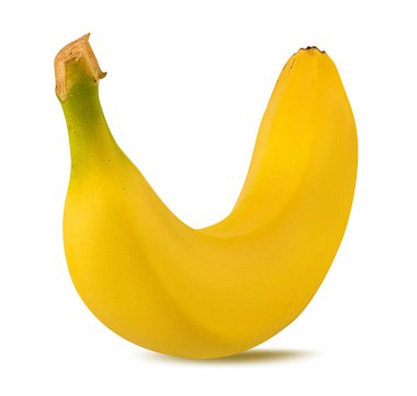 Beyaz arkaplanda izole muzlar