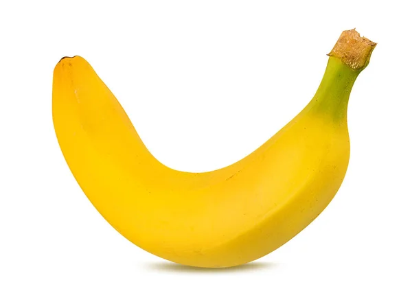 Banane Isolate Sfondo Bianco — Foto Stock