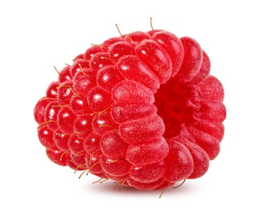 Ahududu beyaz arkaplanda izole edildi