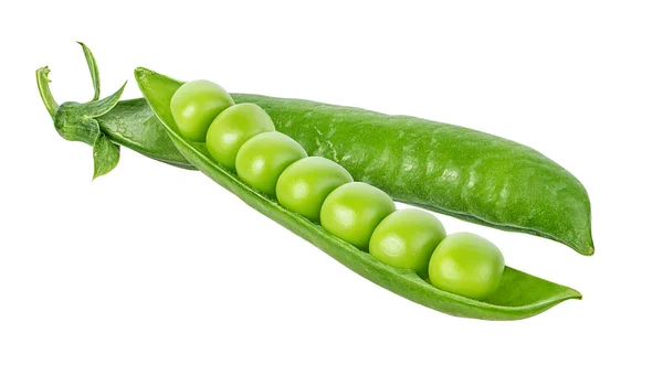 Peas Isolated White Background — Stock Photo, Image