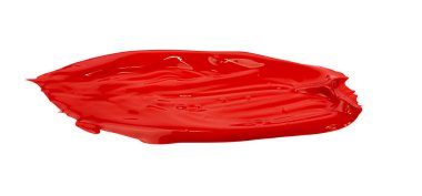 Beyaz arka plan ruja kapatın