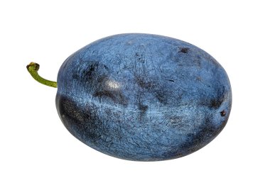 Beyaz arkaplanda erik