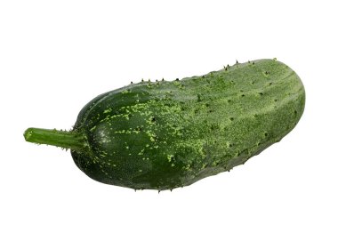 salatalık beyaz arkaplanda izole edildi