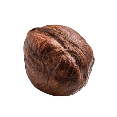 Beyaz arka plan kırpma yolu üzerinde izole fındık