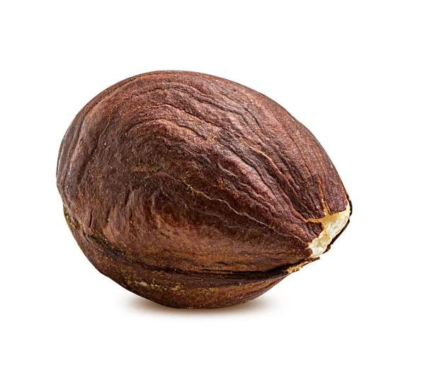 Beyaz arka plan kırpma yolu üzerinde izole fındık