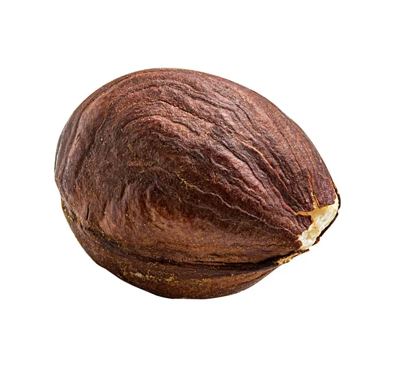 Beyaz arka plan kırpma yolu üzerinde izole fındık