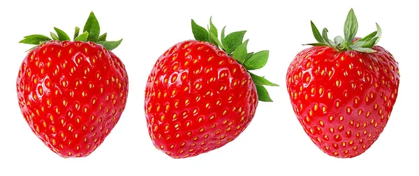 Strawberry Isolated White Background — Stock Photo, Image