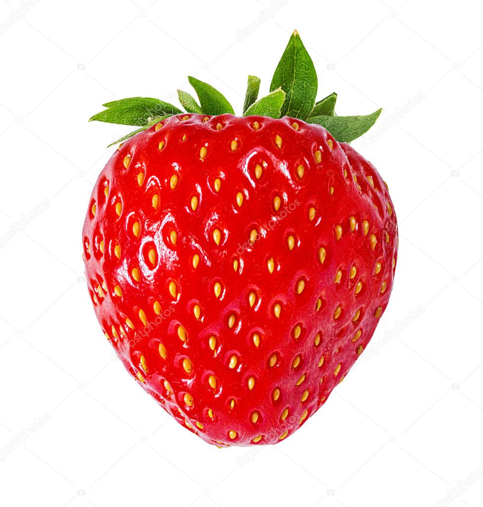 Strawberry isolated on white background