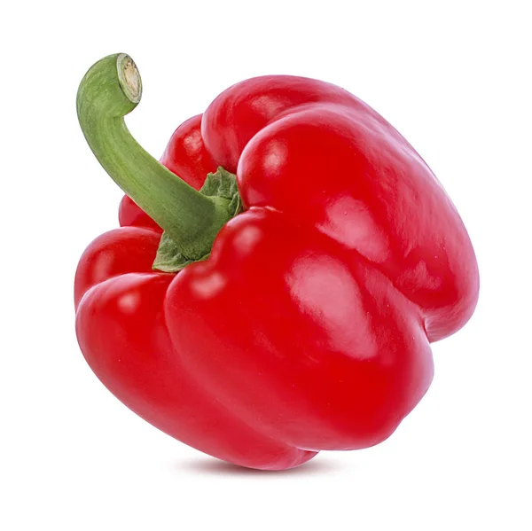 Paprika Isoliert Mit Schnittpfad — Stockfoto