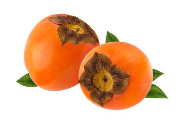 Beyaz arkaplanda yalıtılmış hurma meyvesi