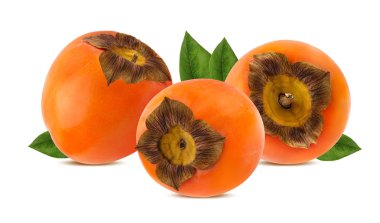 Beyaz arkaplanda yalıtılmış hurma meyvesi