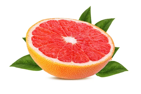 Grapefruit Diisolasi Latar Belakang Putih — Stok Foto