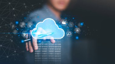 Bulut hesaplama kavramı dijital depolama, güvenli veri yönetimi, iş yeniliği ve verimlilik, ölçeklenebilirlik ve küresel dijital dönüşüm için modern teknoloji çözümlerini temsil etmektedir..