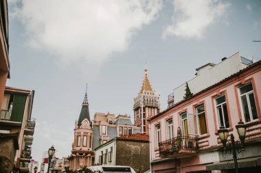 Batum, şehir manzaralı sokaklarında