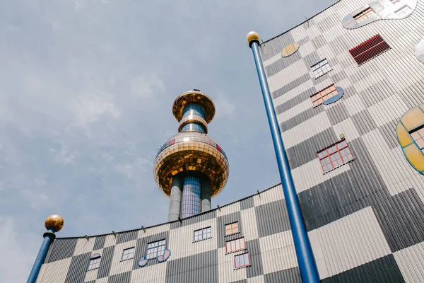 Die verbrennungsanlage in wien Stockbild