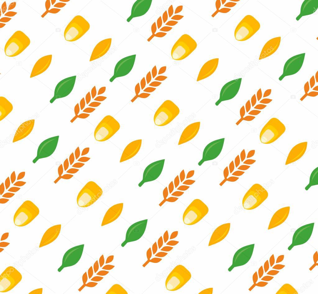 pattern agro seeds vector 