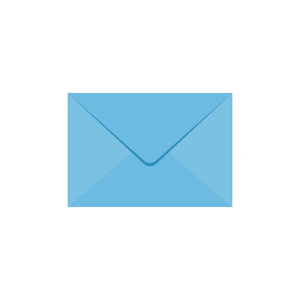Ilustração do vetor do ícone do email isolada — Vetor de Stock