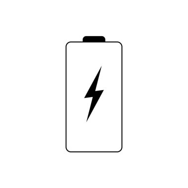 pil vektör simgesi beyaz arkaplanda izole edildi