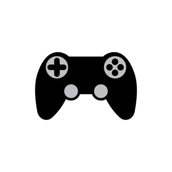 Joystick icono vectorial aislado sobre fondo blanco — Archivo Imágenes Vectoriales