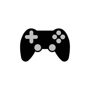 joystick vektör simgesi beyaz arka planda yalıtılmış