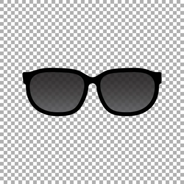 Sonnenbrillensymbol. Sonnenbrillen-Vektor-Symbol isoliert — Stockvektor